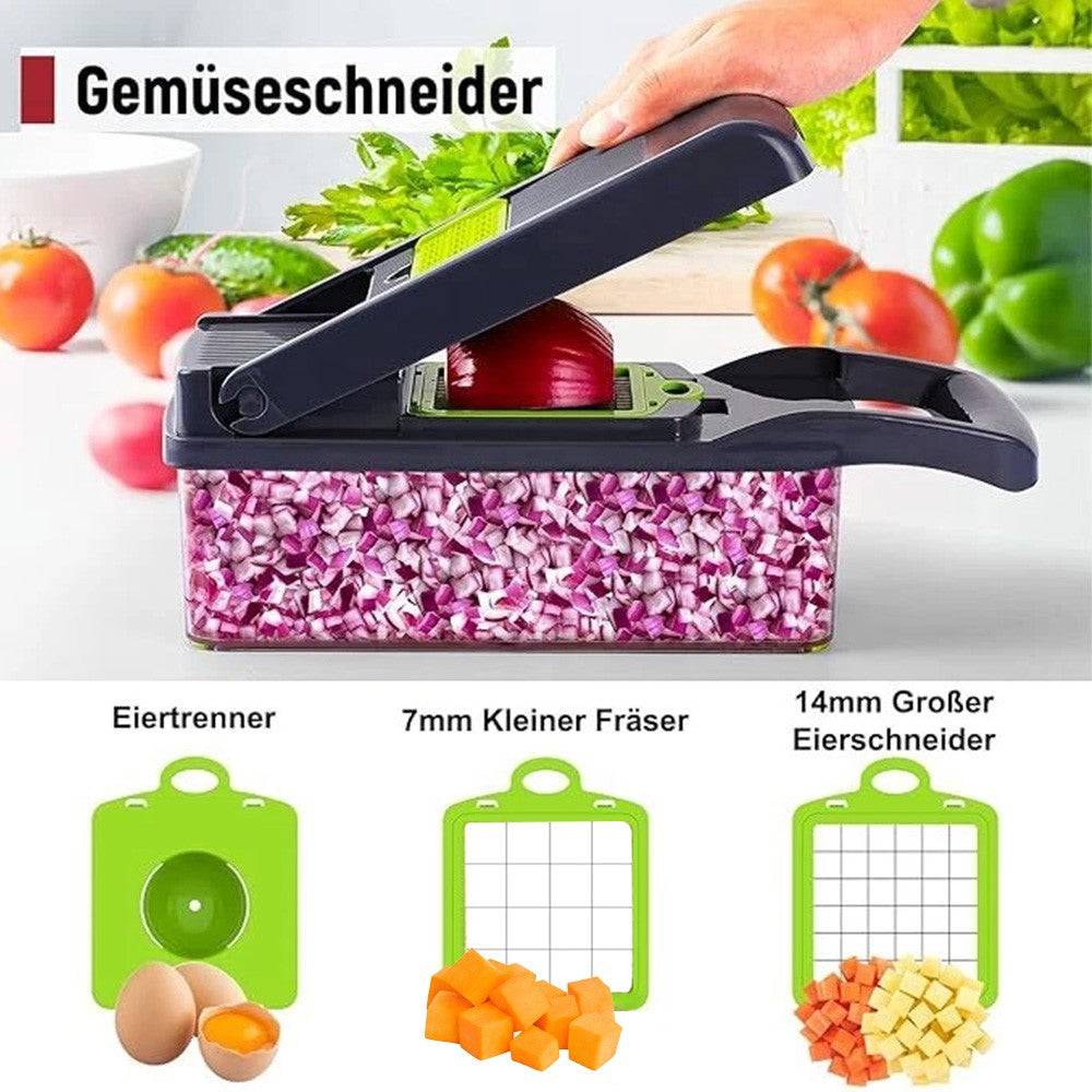15 Multischneider Set Gemüseschneide