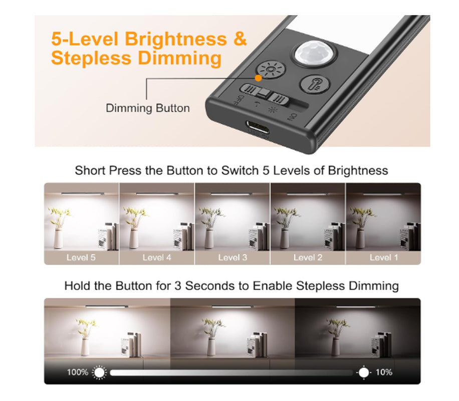 Cabinet Lighting Under-Unit Light Kitchen LED Motion Sensor–37.5Cm1