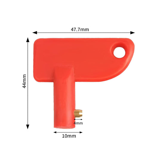 6 Stück Batterietrennschalter Schlüssel Für Batterietrenn, Batterietrennschalter Universal, Trennschalter Schlüssel Für Marine Auto