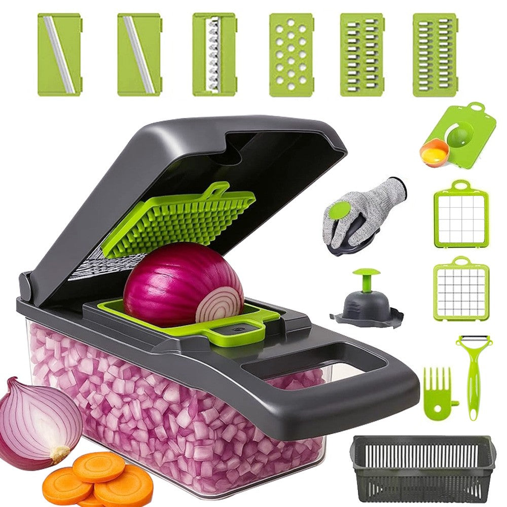 15 Multischneider Set Gemüseschneide