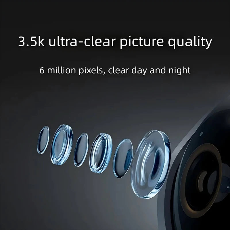 XIAOMI New Smart Camera 4C，6MP 3.5K 360°